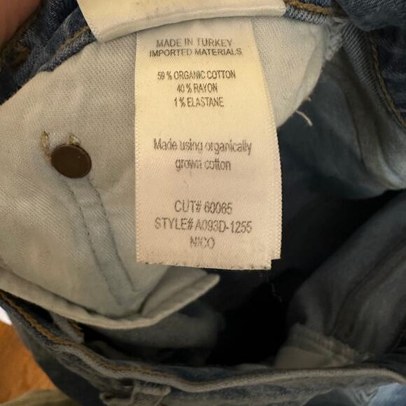 Agolde Nico Slim Straight Leg Jeans Size 28 AD093D-1255 - Picture 11 of 12